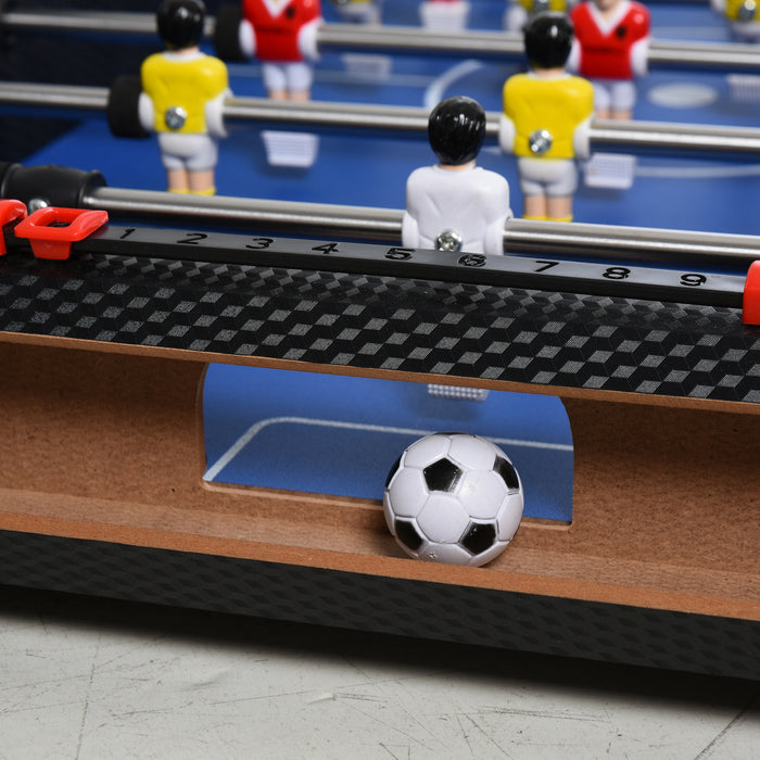 Compact 2ft Indoor Foosball Table - Arcade-Style Football Game for Home and Bars - Perfect for Game Rooms and Recreational Events