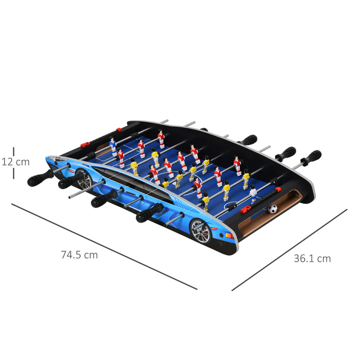 Compact 2ft Indoor Foosball Table - Arcade-Style Football Game for Home and Bars - Perfect for Game Rooms and Recreational Events