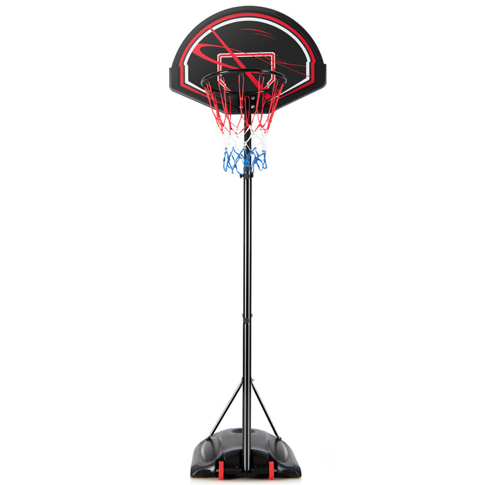 All-Season Play - Adjustable Height Basketball Hoop System for Weather-Resistance - Ideal for Sports Enthusiasts of All Skill Levels and Heights