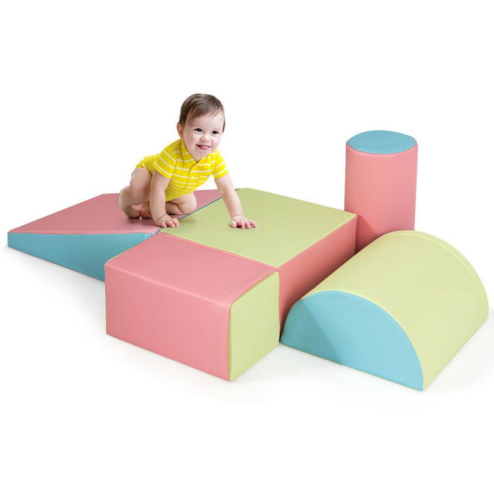 5-Piece Foam Baby Climb and Crawl Activity Play Set-