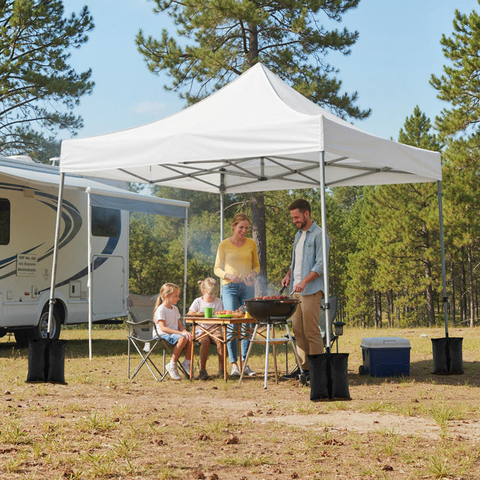 10 x 10 Pop Up Canopy Tent with 3 Sidewalls-