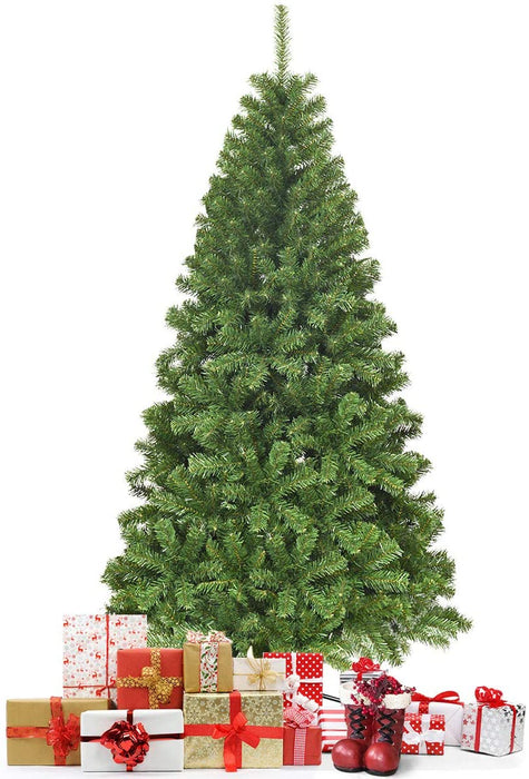 6FT Artificial Christmas Tree with 928 Branch Tips and Metal Stand