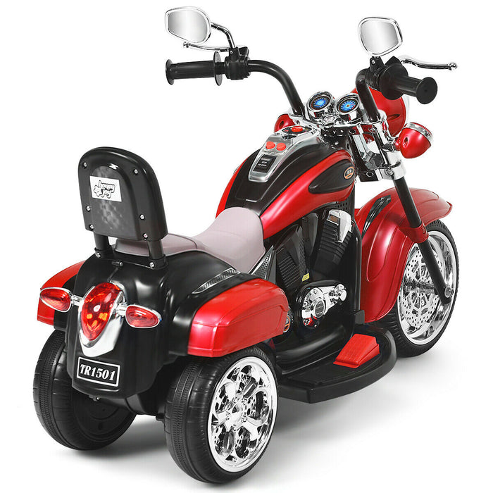 Kids Electric Motorcycle Motorbike 6V Battery Horn Headlight-