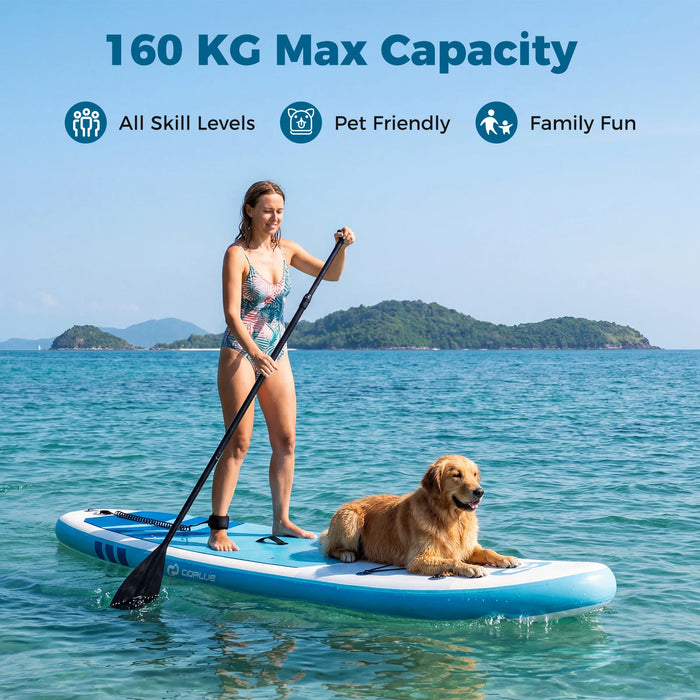 11' Wide Inflatable Stand Up Paddle Board-