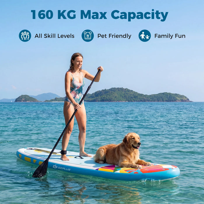 11' Wide Inflatable Stand Up Paddle Board-