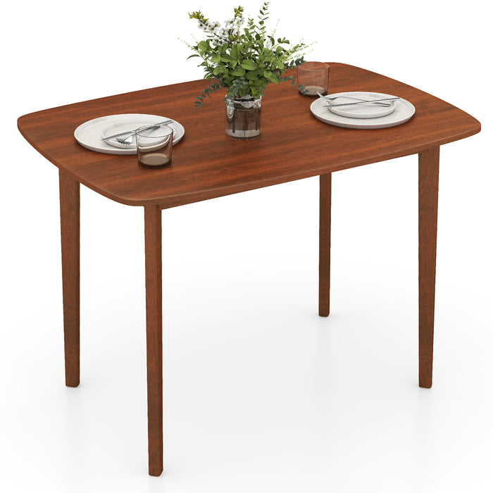 110cm Wooden Dining Table for 2-4 People-