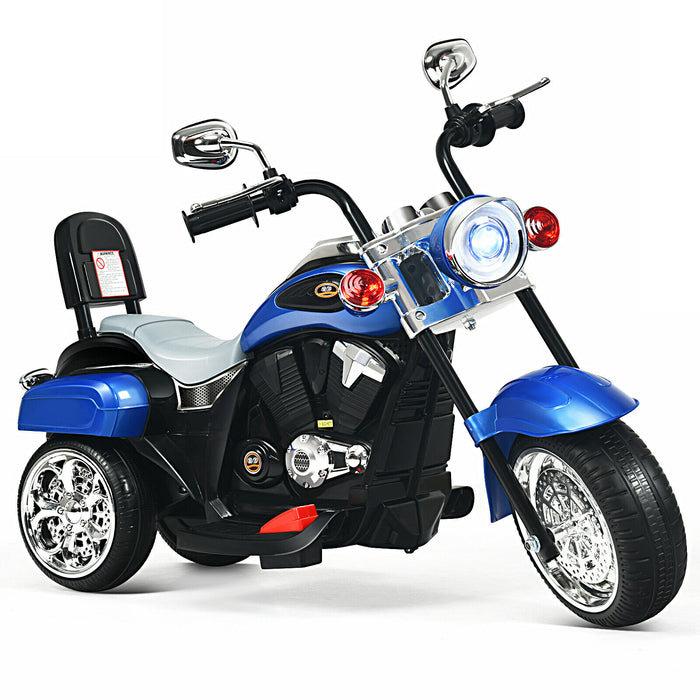 Kids Electric Motorcycle Motorbike 6V Battery Horn Headlight-