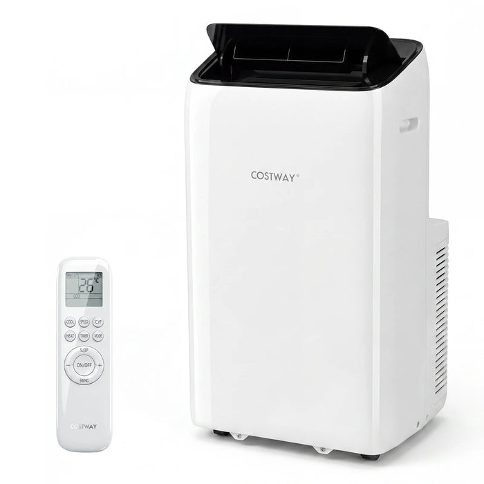 12000 BTU Portable Air Conditioner Cools Up to 46.5㎡ 5-in-1 Quiet AC Unit-