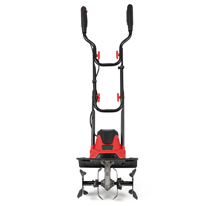 1200W Powerful Foldable Garden Rototiller for Lawn Soil Digging-