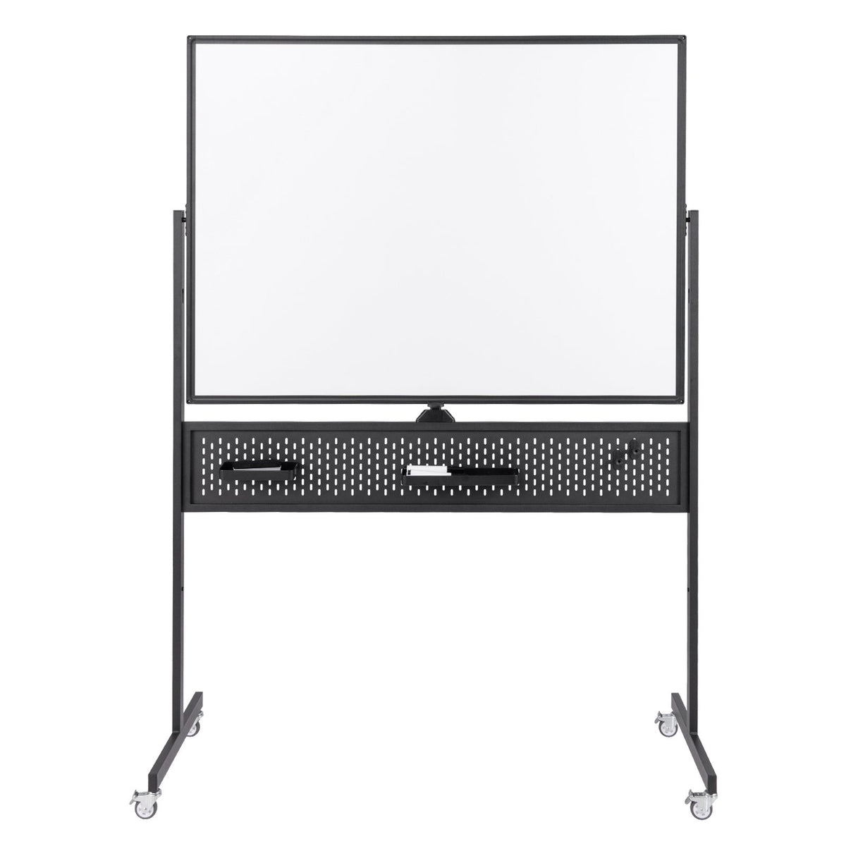 120 x 90 CM Double-Sided Dry Erase Mobile Board with Stand-
