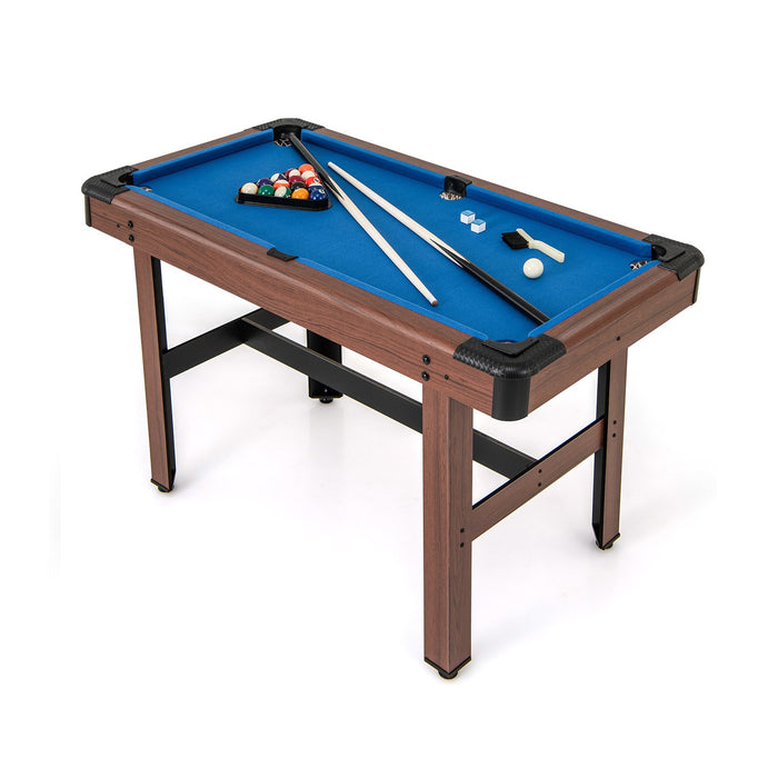 122 cm Wooden Pool Table for Kids and Adults-