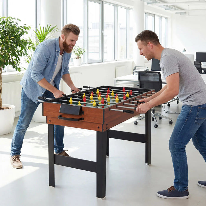 125CM 4-in-1 Multi Games Table with Accessories for Home Play Room-