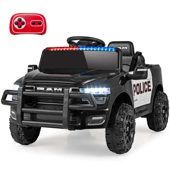 12V Licensed RAM 3500 Electric Vehicle with Remote Control Horn and Wireless Connection-