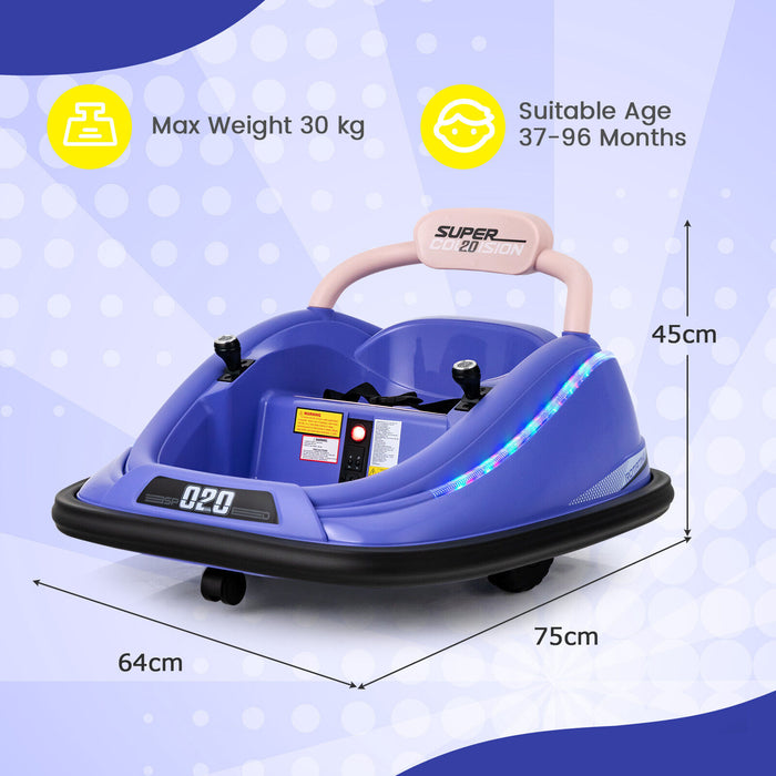 Electric Bumper Car with Remote Control-