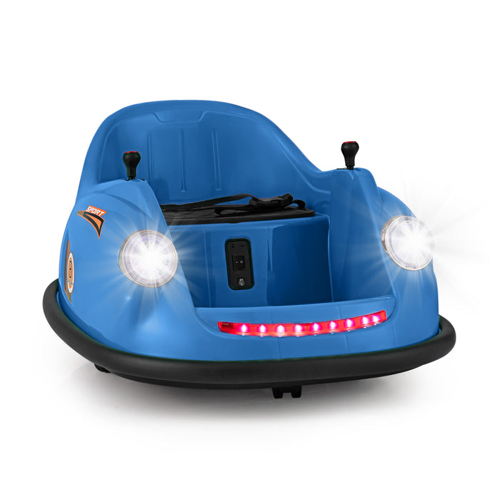 12V Kids Ride on Bumper Car with Remote Control and Music-