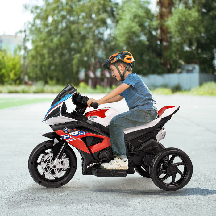 12V Kids Motorcycle Ride-On Toy with Music and Headlight-