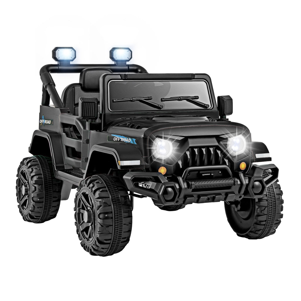 12V Kids Ride on Truck with Remote Control and 3 Speeds-