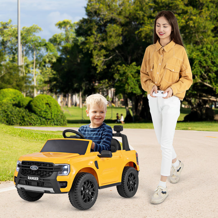 Country Ride On Ranger 12V Licensed Ford Ranger Kids Ride on Car with Remote Control- — Shopsta UK
