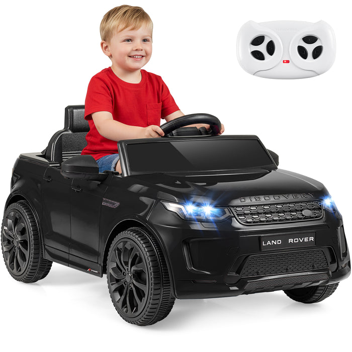 12V Ride on Car with Remote Control and Music Licensed Land Rover-