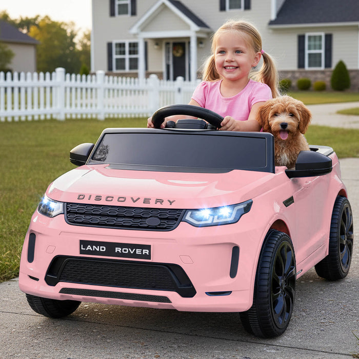 12V Ride on Car with Remote Control and Music Licensed Land Rover-