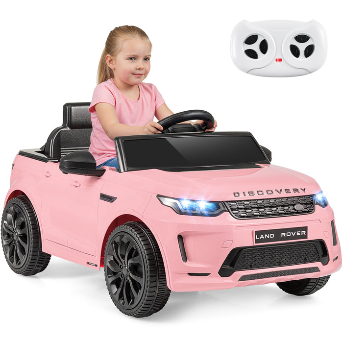 12V Ride on Car with Remote Control and Music Licensed Land Rover-