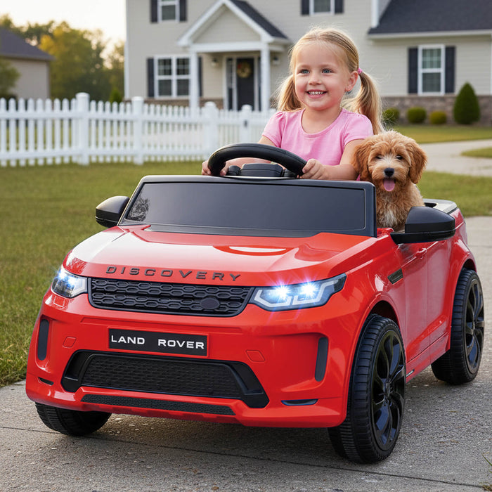 12V Ride on Car with Remote Control and Music Licensed Land Rover-