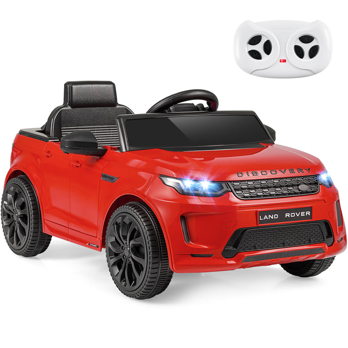 12V Ride on Car with Remote Control and Music Licensed Land Rover-