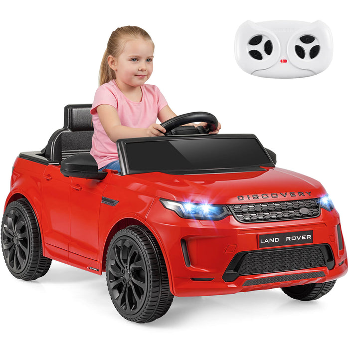12V Ride on Car with Remote Control and Music Licensed Land Rover-