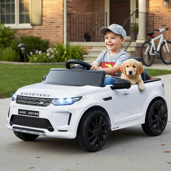 12V Ride on Car with Remote Control and Music Licensed Land Rover-
