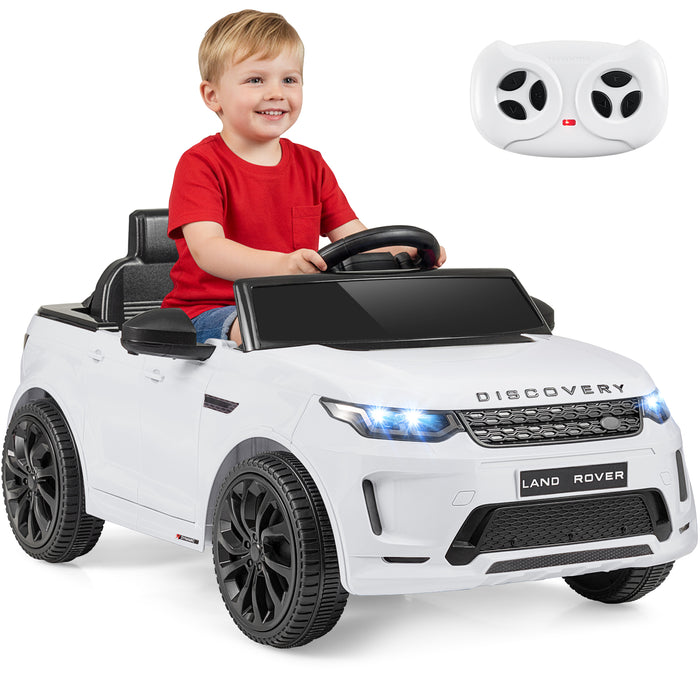 12V Ride on Car with Remote Control and Music Licensed Land Rover-