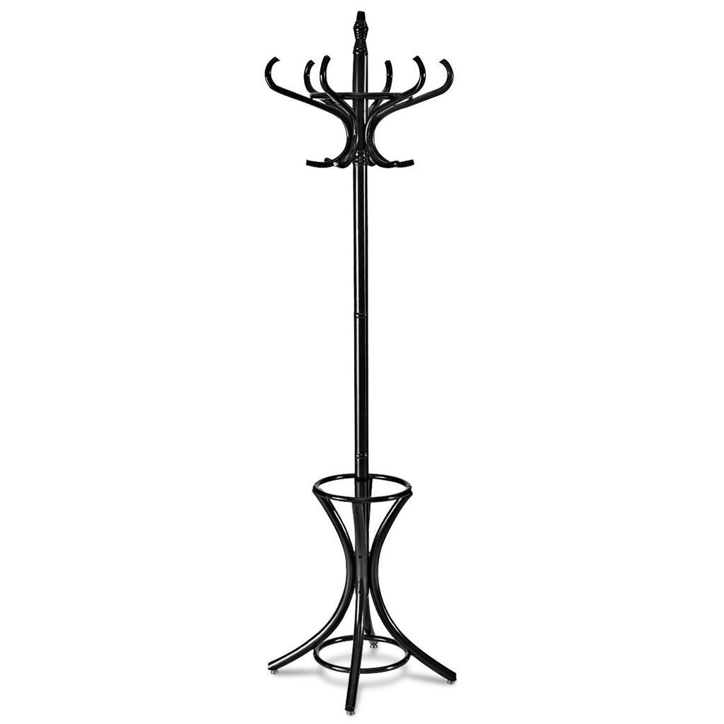 Prestige - Floor Standing Wooden Hat and Coat Hanger with Umbrella Rack - Ideal Solution for Organizing Homeware