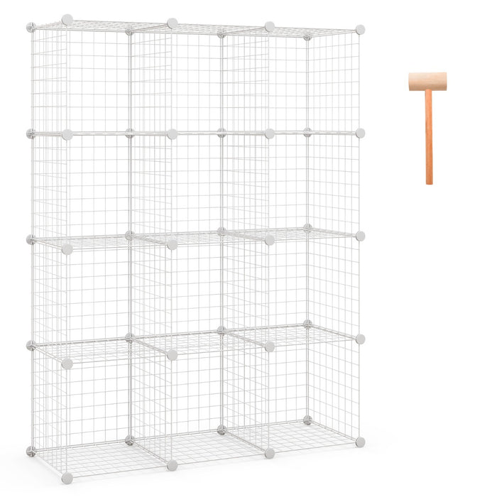 12 Wire Cube Storage Unit-