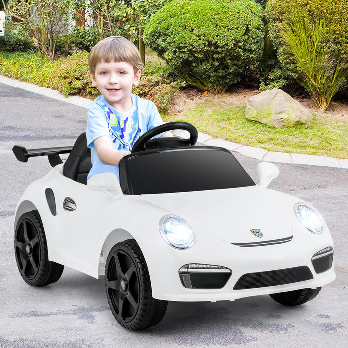 Licensed Porsche Electric Vehicle 12V Kids Ride on Car with Remote Control-