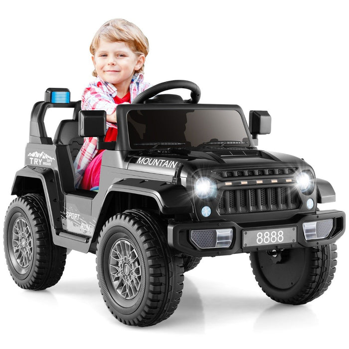 12V Kids Ride on Car with Soft Start and Battery Powered-