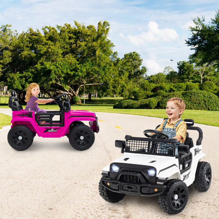 12V Kids Ride on Truck Car with Remote Control for Kid Over 3 Years Old-