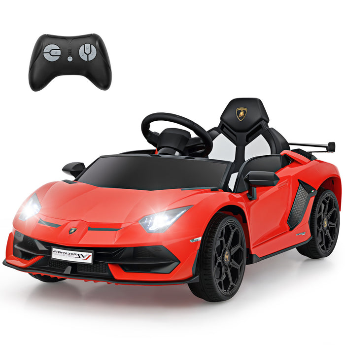 12V Licensed Lamborghini Kids Ride on Car with Remote Control-