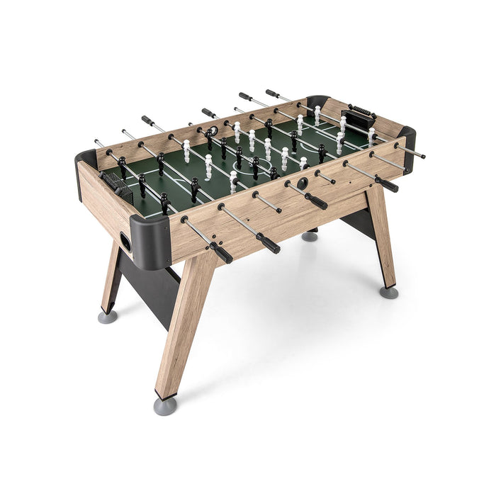 137cm Foosball Table Arcade Soccer Game Table with 2 Balls and 26 Players-