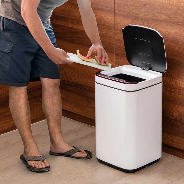 13L Intelligent Touchless Trash Can-