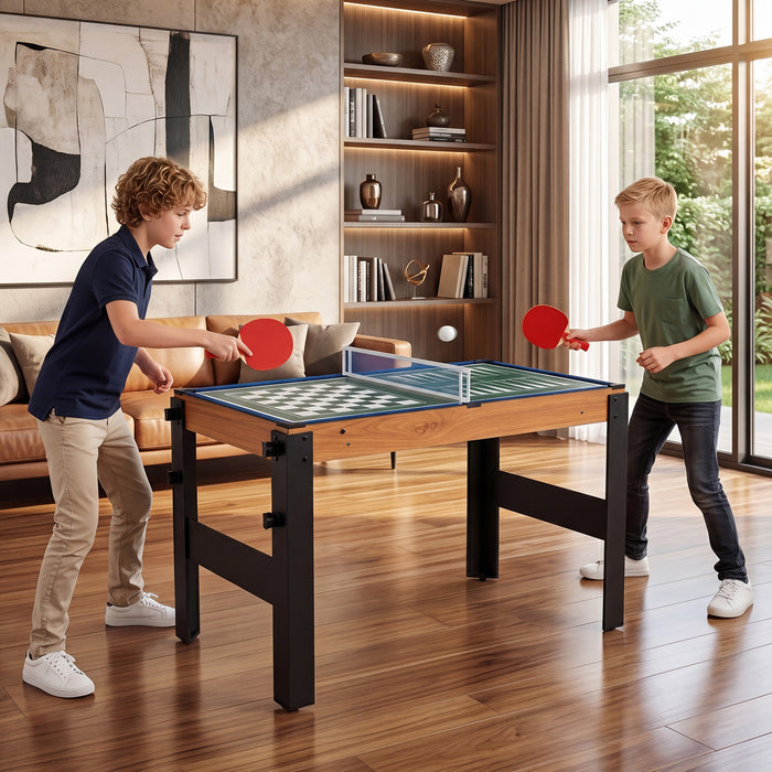 14-in-1 Combo Game Table Set Multi-Game Table 126 CM - Billiards-