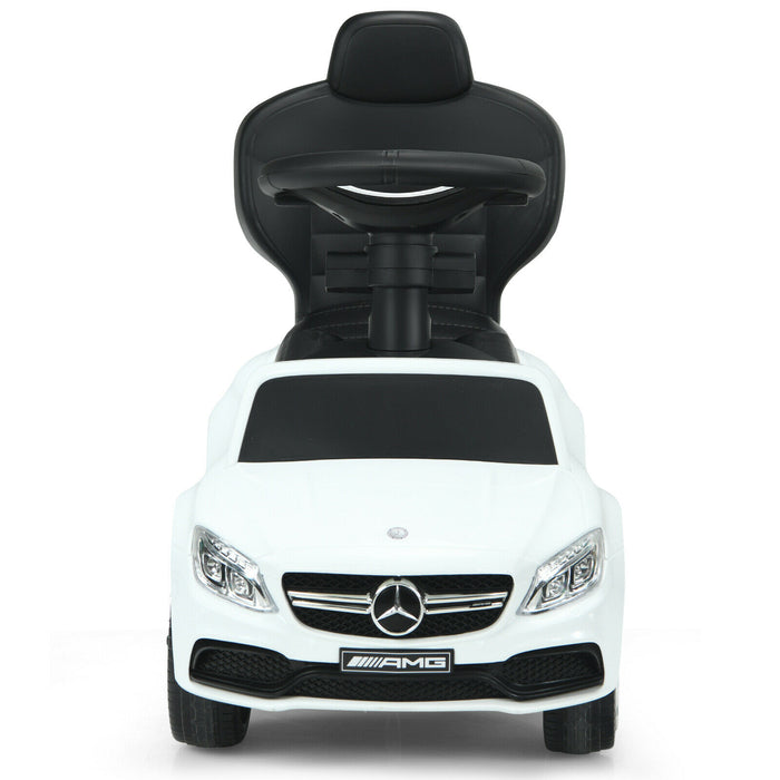 3 in 1 Ride on Push Car Licensed Mercedes Benz Car Slider Walker-
