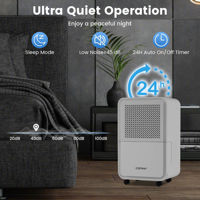 15 L Dehumidifier for Home with 4 Modes and 24H Timer-