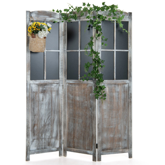 178 cm Vintage Freestanding Wall Divider Room Separator-