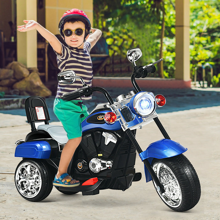 Kids Electric Motorcycle Motorbike 6V Battery Horn Headlight-