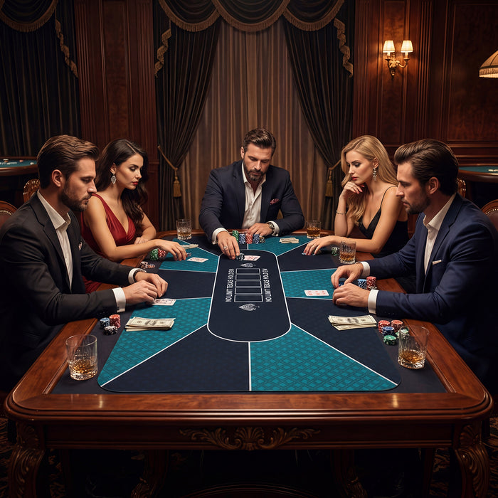 180 x 90 CM Poker Table Top with Water-repellent Surface-