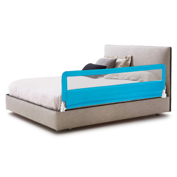 180CM Foldable Baby Bed Rail Guard with Removable Cover and Safety Strap-