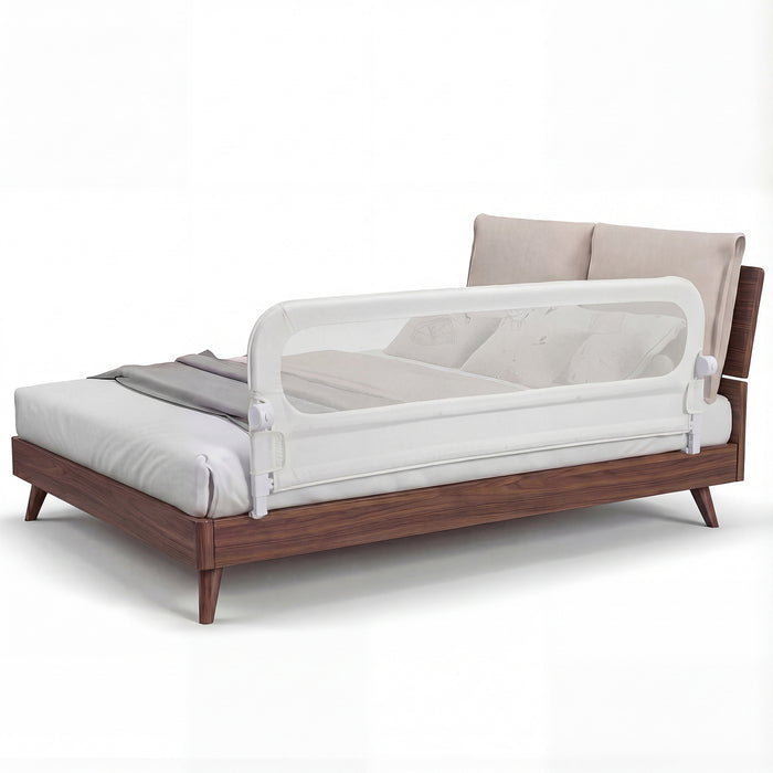 198 cm Long Adjustable Baby Bed Rail Guard with Extra Buckle-