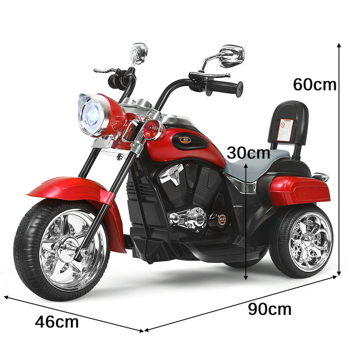Kids Electric Motorcycle Motorbike 6V Battery Horn Headlight-