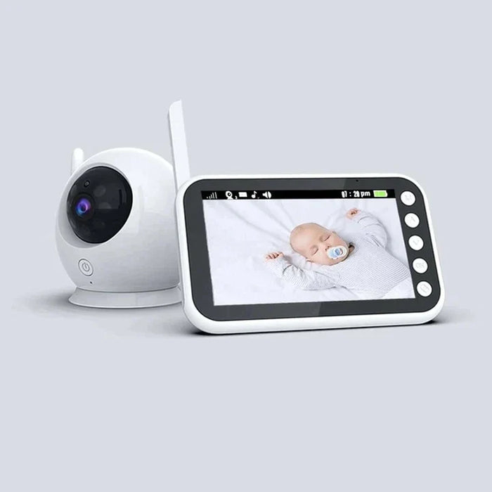 Wireless Night Vision Baby Monitor - 4.3 inch Screen - Long Battery Life, Video Camera, Audio, 1000ft Range, Auto Night Vision - Perfect for Monitoring Your Baby's Nights