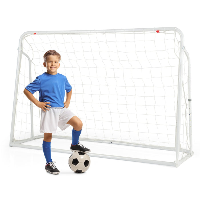 2-in-1 Kids Soccer Rebounder and Soccer Goal for Kids Aged 6+ Years Old-