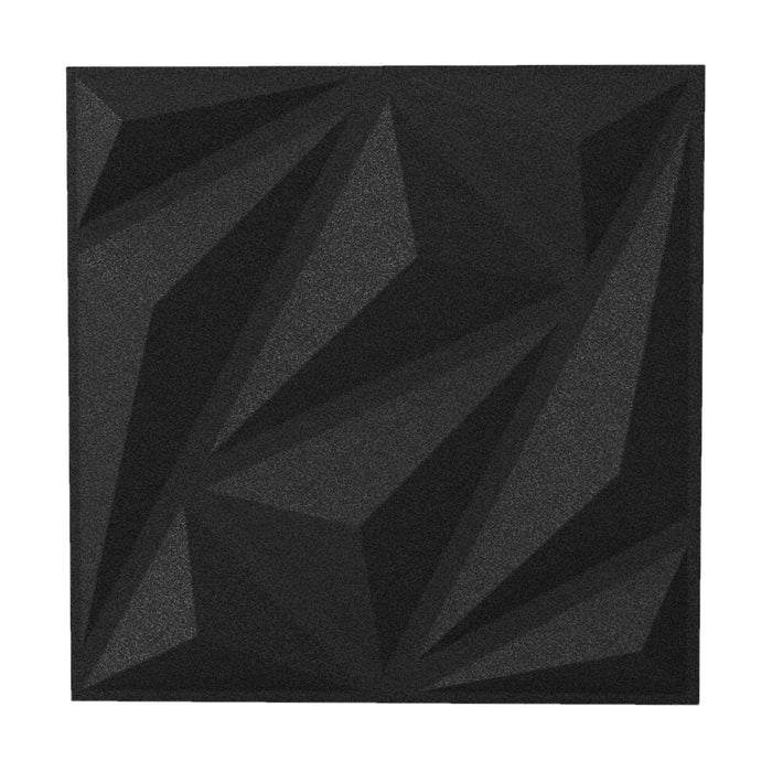 20-Pack 3D Acoustic Wall Panels  with Diamond Texture-